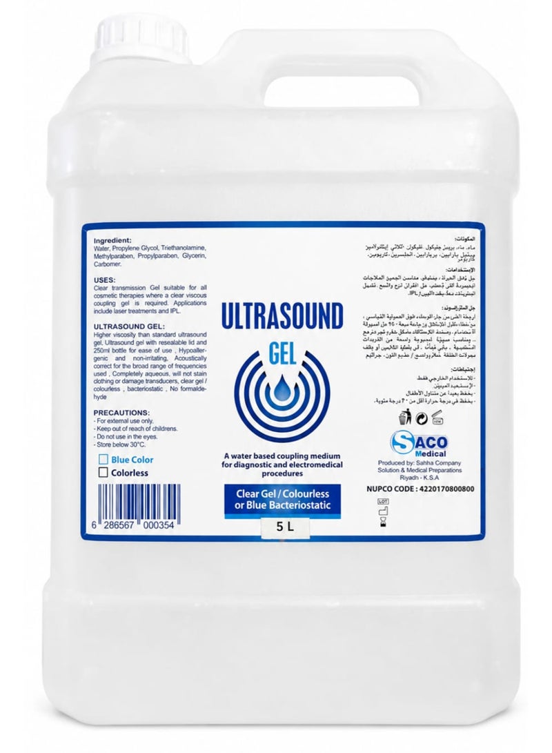 SACO ULTRASOUND GEL  5 L