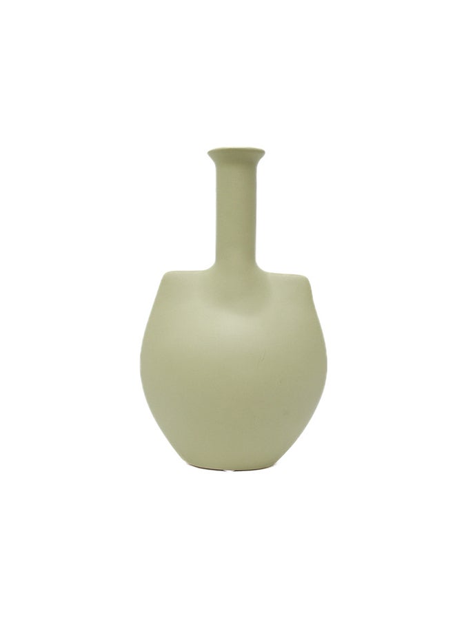 AKDC Ceramic Flower Vase Long Neck A Graceful And Elongated Vase That Adds A Modern And Sophisticated Flair To Your Floral Displays - Image 1