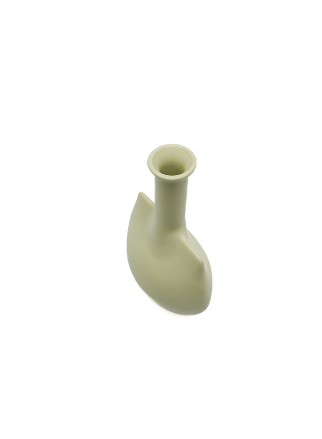 AKDC Ceramic Flower Vase Long Neck A Graceful And Elongated Vase That Adds A Modern And Sophisticated Flair To Your Floral Displays - Image 3