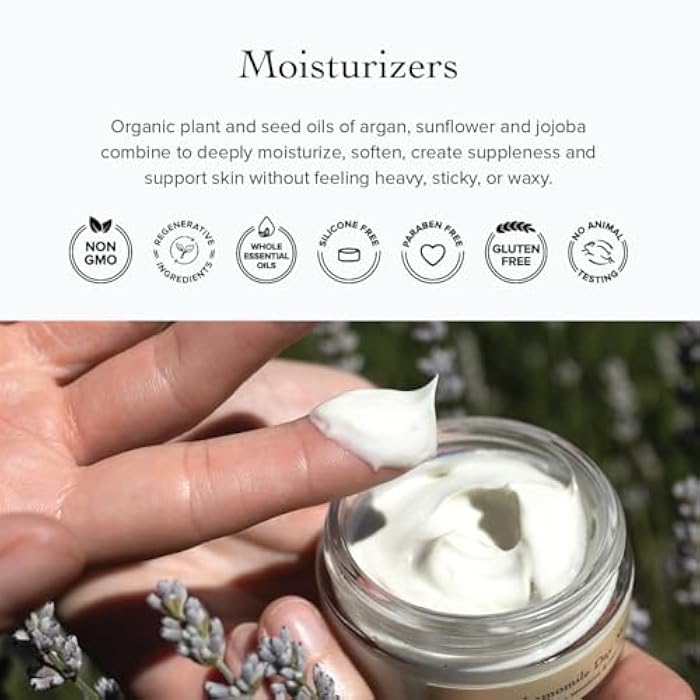 evanhealy Rose Vetiver Moisturizer | Facial Cream for All Skin Types - Lightweight Formula Packed with Antioxidants - Balancing for All Skin Types - Image 4