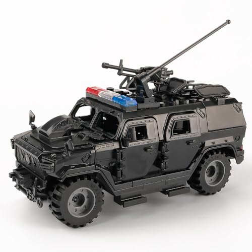 ENHANA Armored Vehicle Building Block Military Vehicle Building Toys for Age 6 7 8 9 10 11 12 Army Military Brick Military Car Model Toys Gifts for Boys3 Styles - Image 1