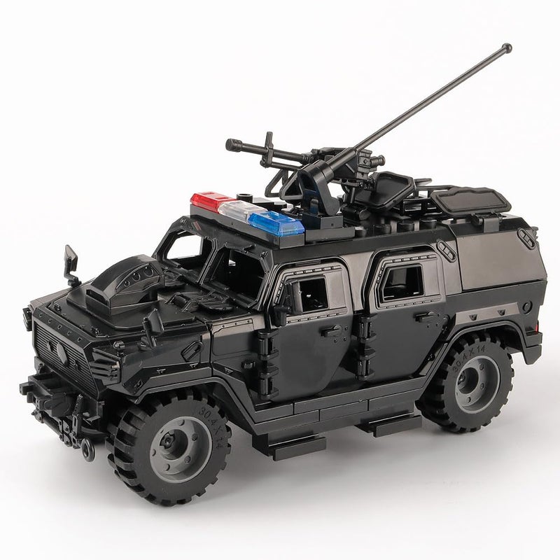 ENHANA Armored Vehicle Building Block Military Vehicle Building Toys for Age 6 7 8 9 10 11 12 Army Military Brick Military Car Model Toys Gifts for Boys3 Styles - Image 4