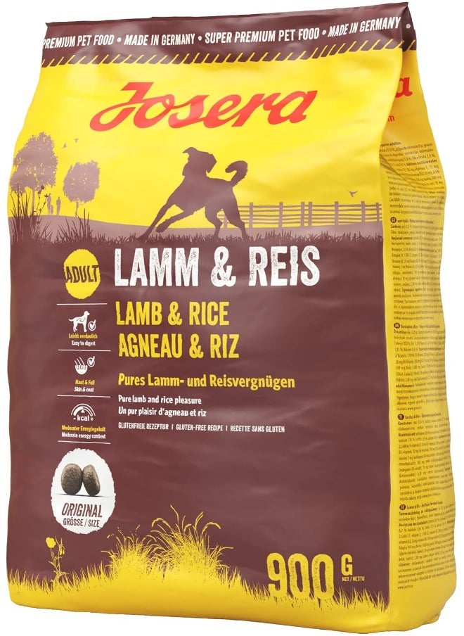 JOSERA - Lamb And Rice Dog Dry Food - 900G - Image 1