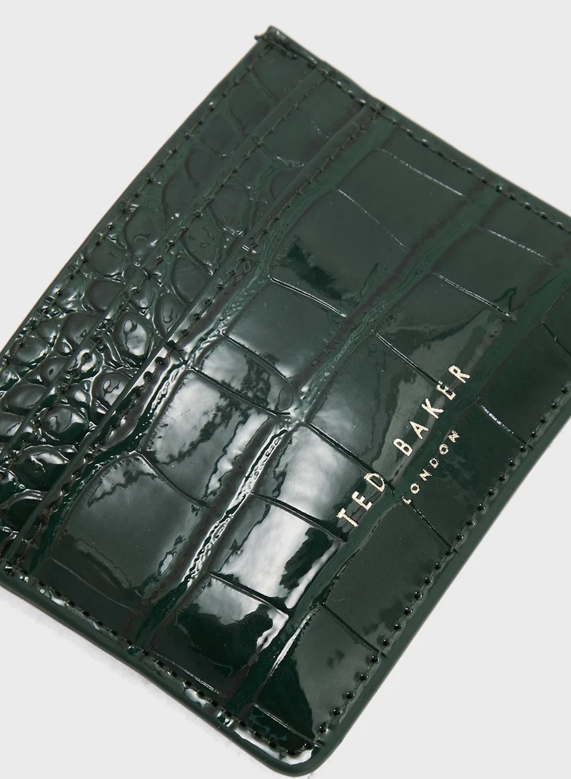 Ted Baker Coly Imitation Croc Card Holder