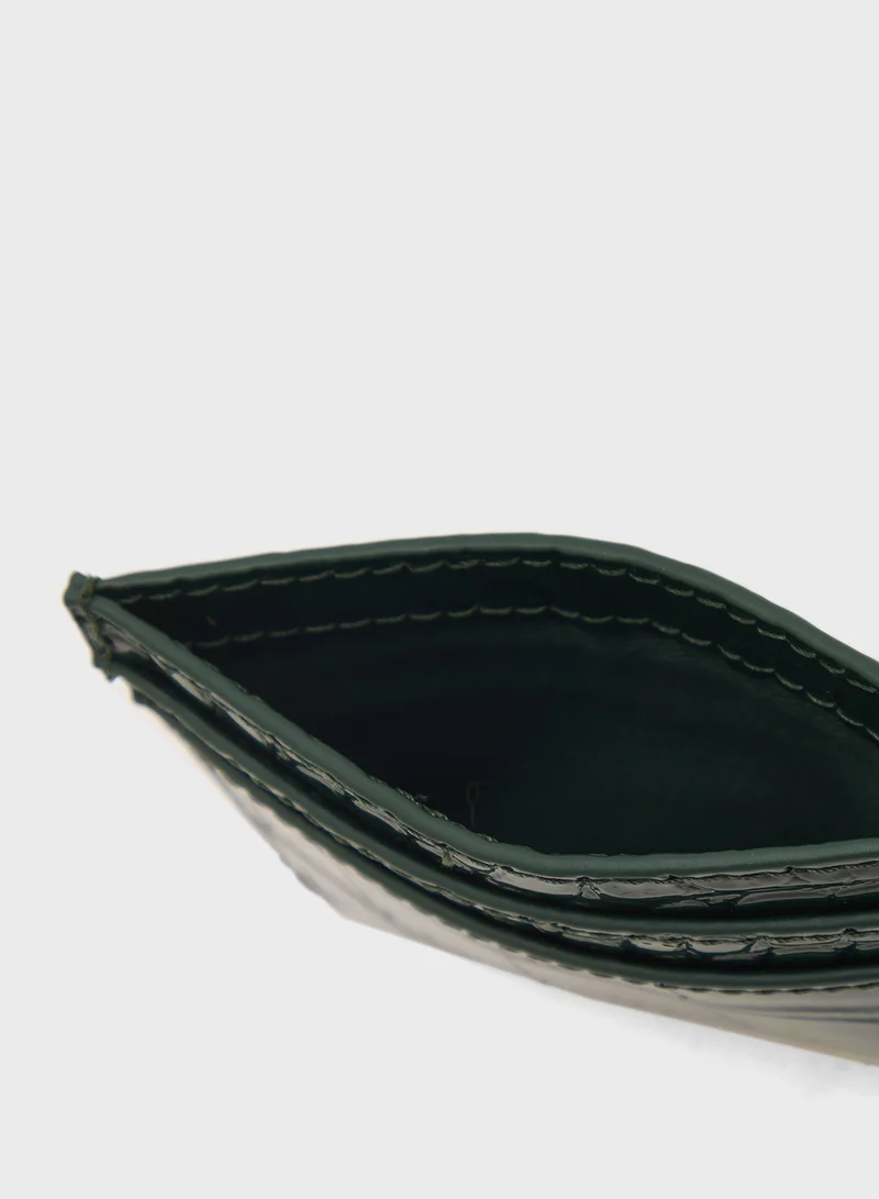 Ted Baker Coly Imitation Croc Card Holder