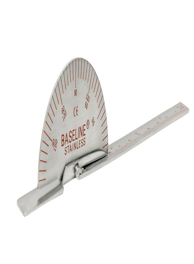 Baseline 12-1011 Finger Goniometer, Metal, Deluxe, 6" - Image 1