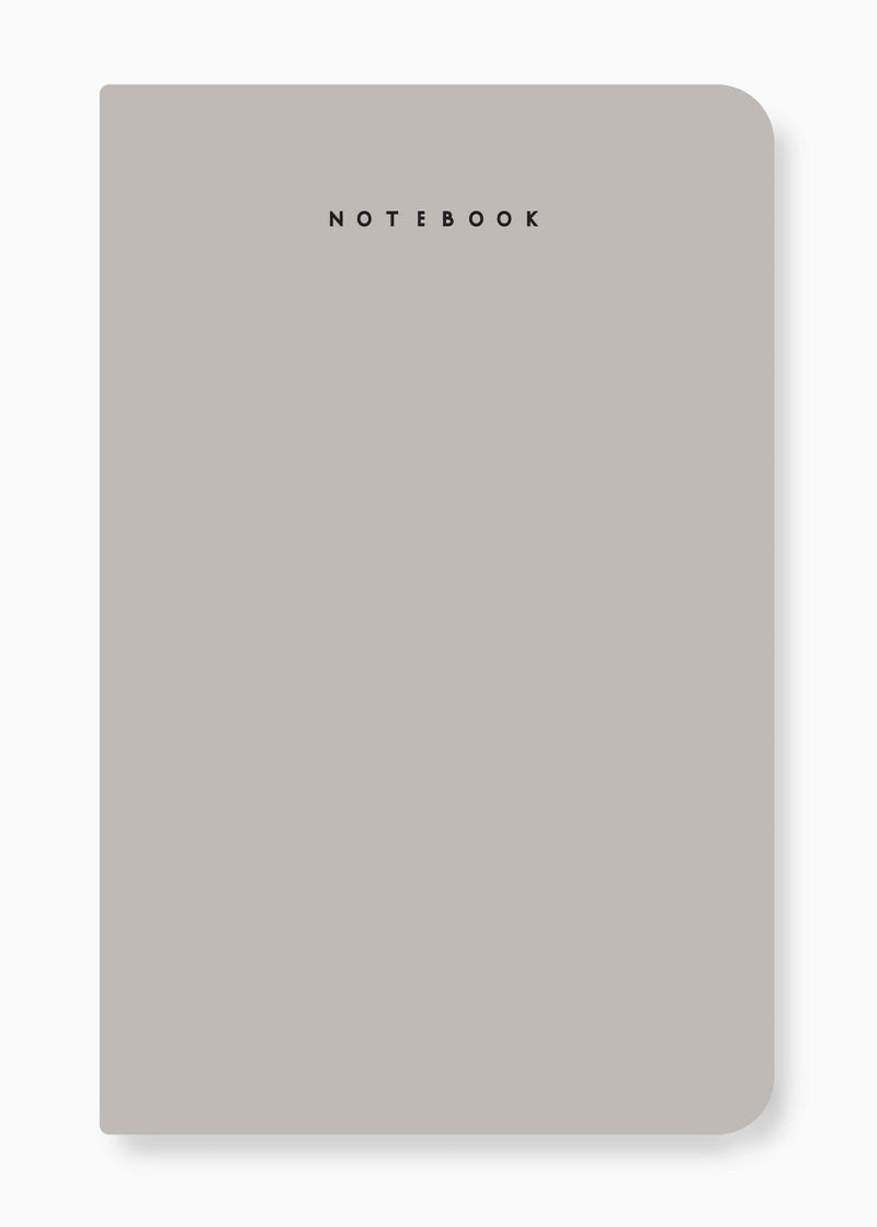 FACTOR NOTES A5 Notebook: 90 GSM | Ruled | 160 Pages (Neutral Grey) - Image 5