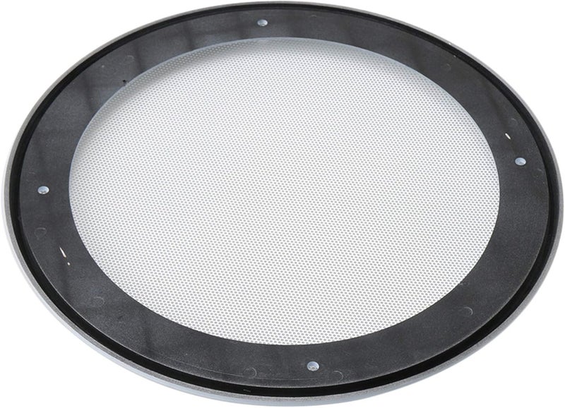 RDEXP 8 Inch White Car Speaker Grille Mesh Cover - DIY Speaker Accessory - Image 3