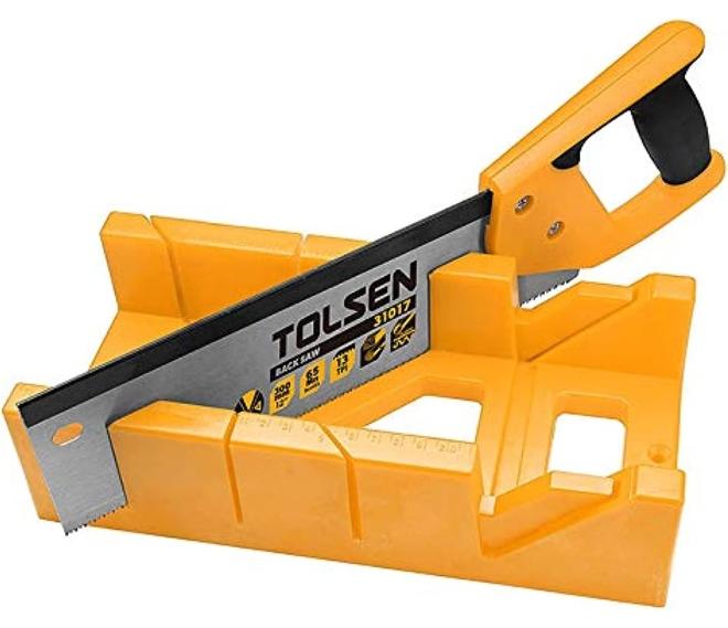 Tolsen Mitre Box With Back Saw Set, 31017, 300Mm - Image 1