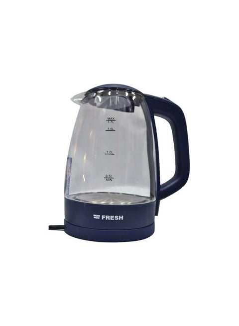 Glass Electric Kattle 1.7 L EGK17000 Blue