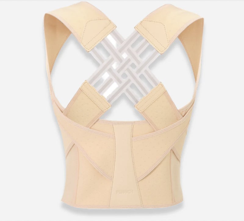 Generic Pink Posture Corrector for Kids Skin color (classic breathable style) 