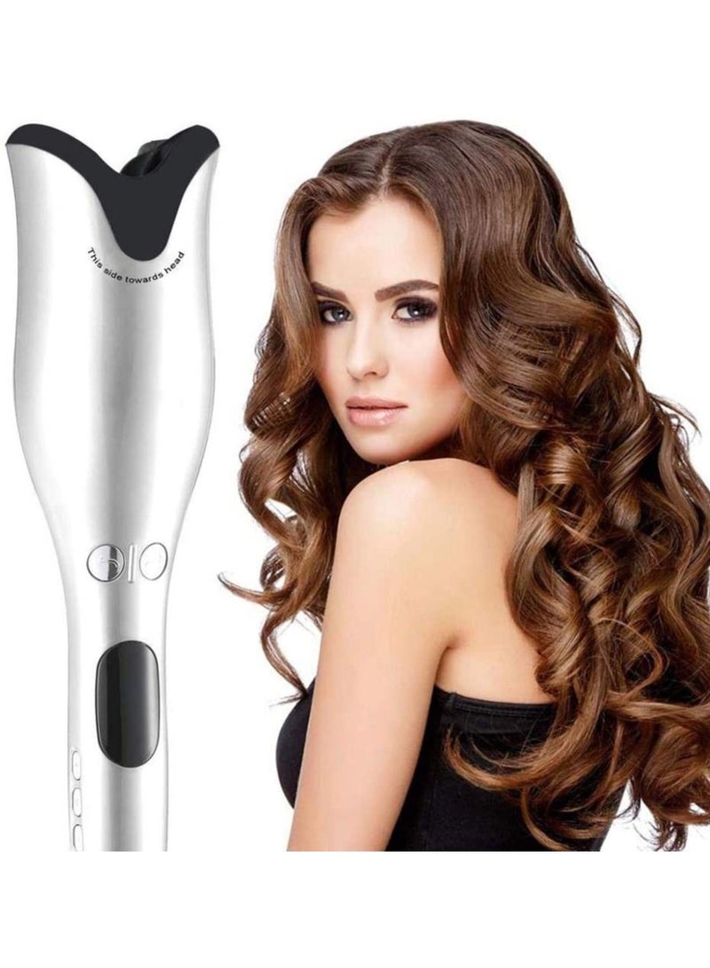 Automatic Curling Iron Hair Curler Wand Curl 1 Inch Rotating Magic Hair Curling Iron Salon Tools Titanium Ceramic Hair Curlers - Image 1