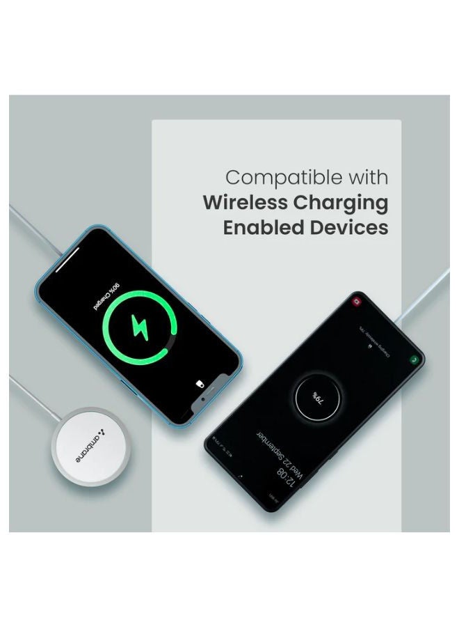 Ambrane AeroSync 15 Watt Fast Charging Wireless Pad - Image 4