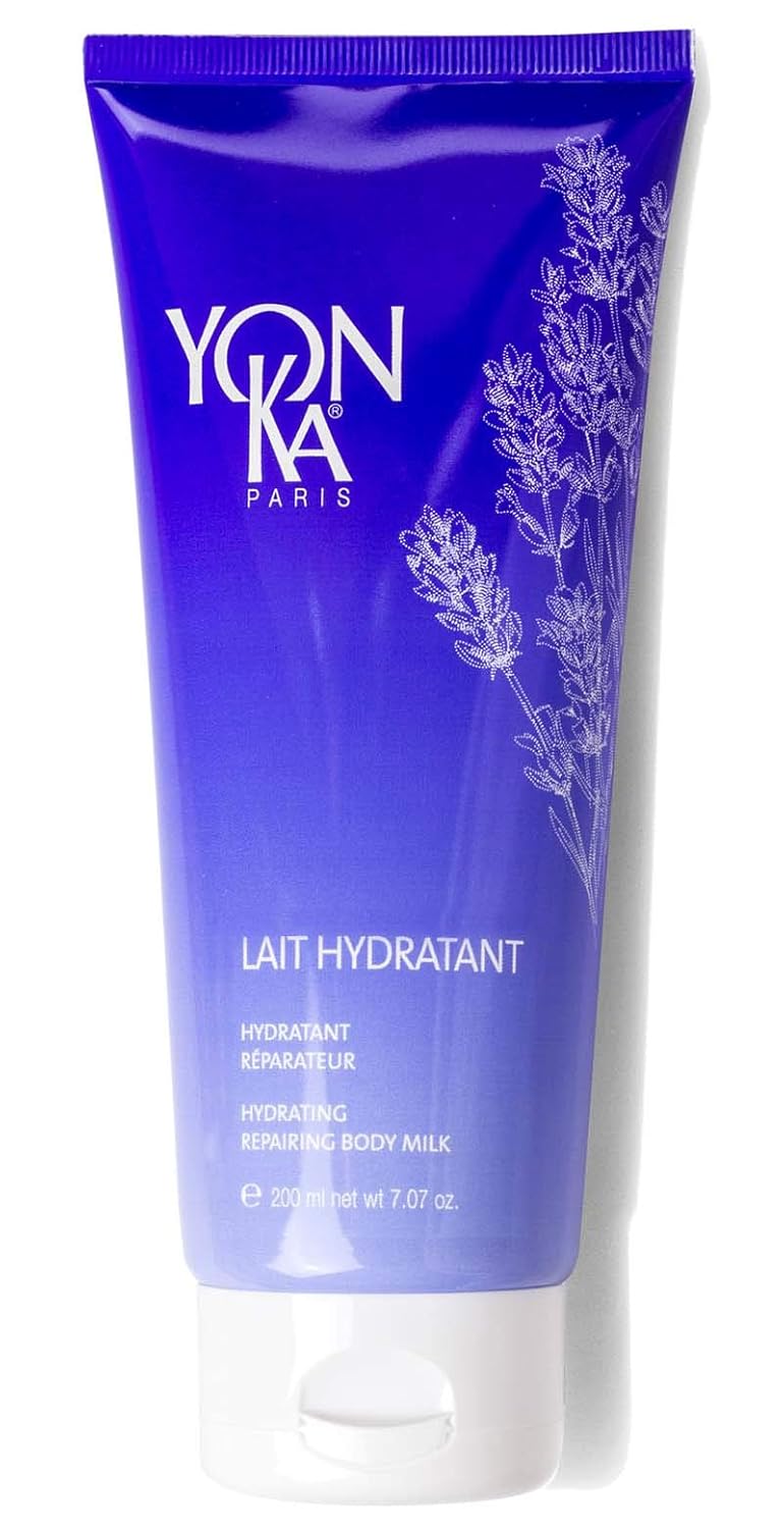 YonKa Lait Hydratant Body Milk Hydrating and Regenerating Body Lotion with Glycerin and Sweet Almond Oil Nourish Dry Skin 707oz  200ml