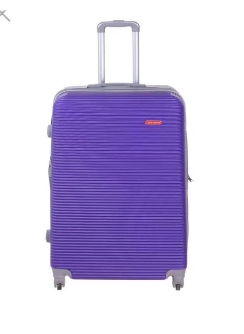 Unbreakable Trolley Luggage with TSA Lock, 4 Silent Spinner Wheels, Expandable Double Zipper -, Acrylonitrile Butadiene Styrene (ABS)