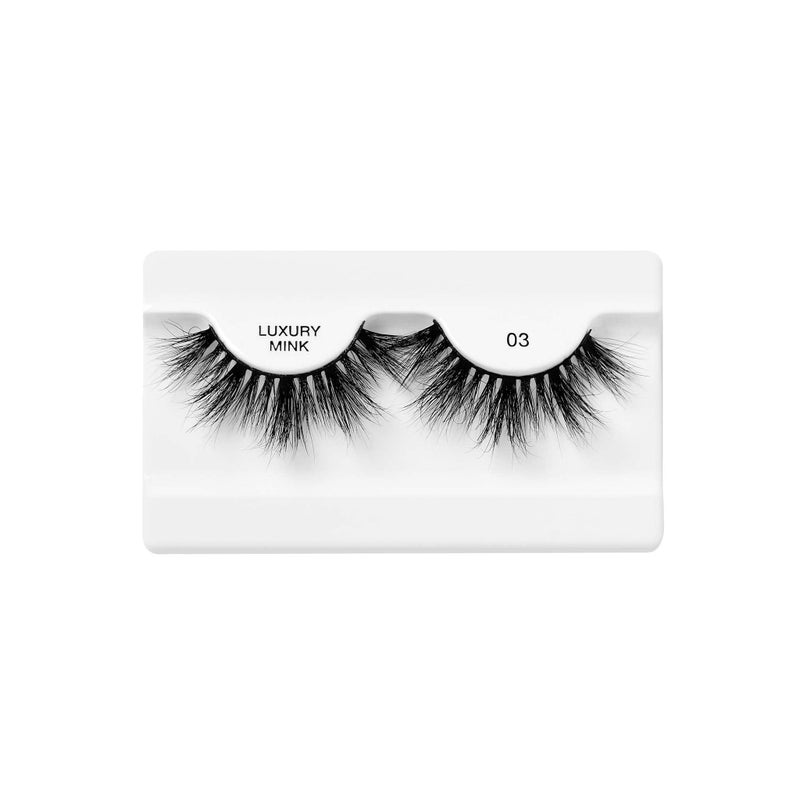 i.Envy i-ENVY False Lashes Luxury Mink Collection Eyelashes 100% Real Mink Glamorous Eye Look Lashes Maximum Fluffiness 3D Multi-Curl Angle - Image 5