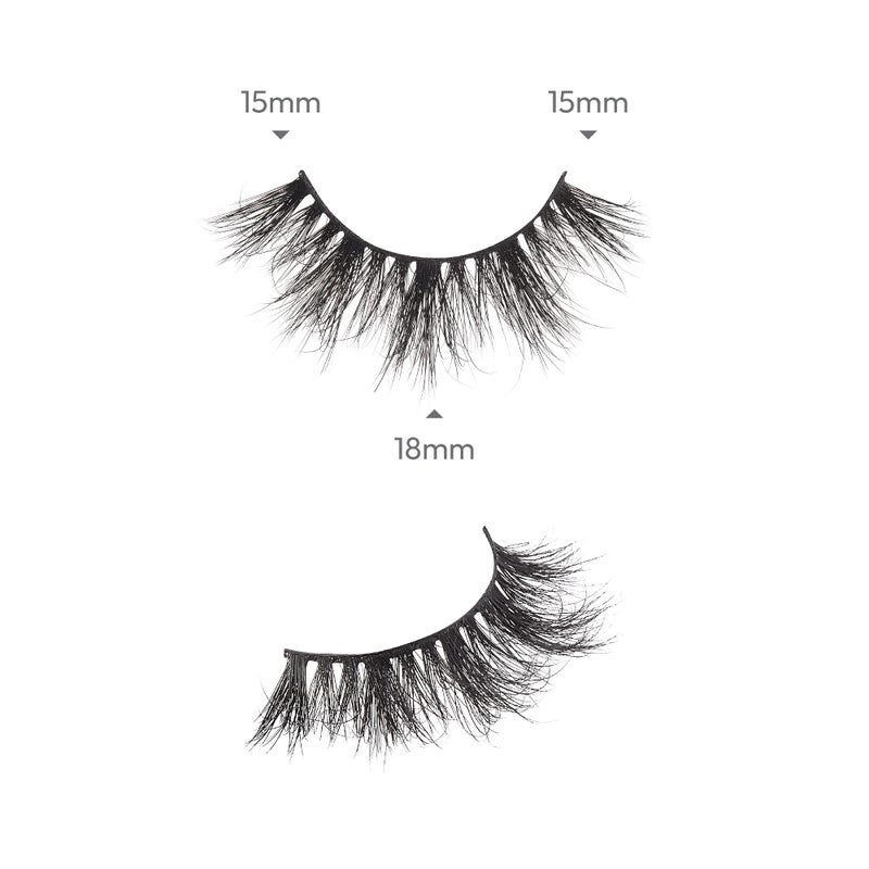 i.Envy i-ENVY False Lashes Luxury Mink Collection Eyelashes 100% Real Mink Glamorous Eye Look Lashes Maximum Fluffiness 3D Multi-Curl Angle - Image 4