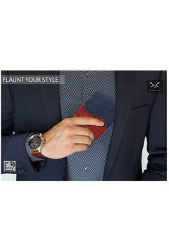 AL FASCINO Stylish RFID Protected Genuine Leather Wallet Mens  - Image 2