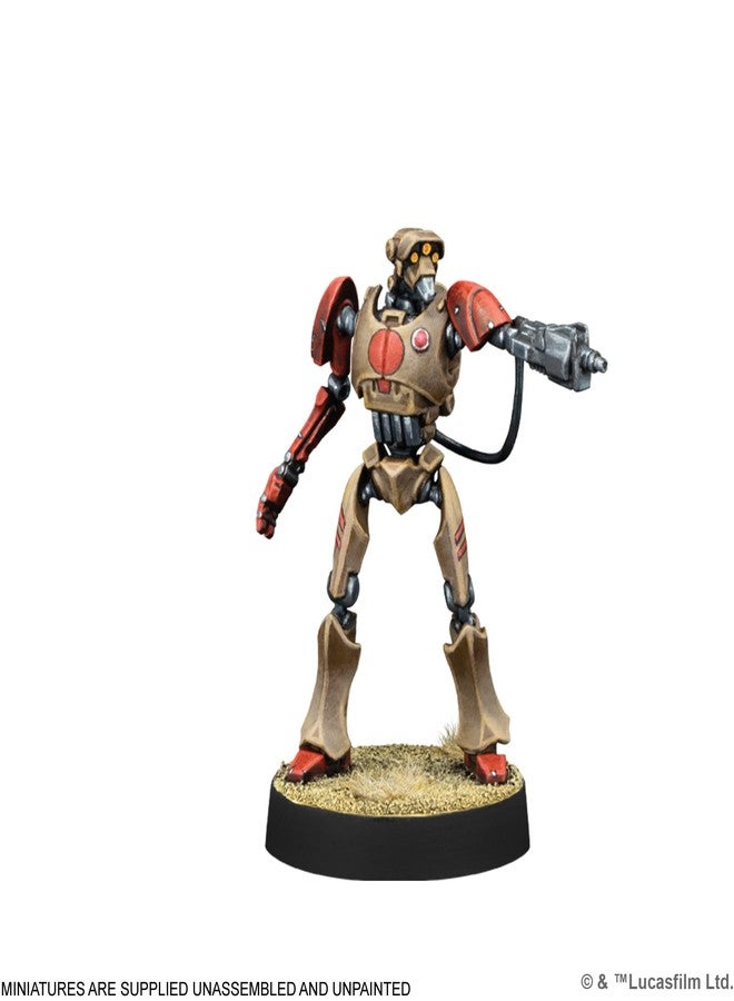 أسمودي لعبة Asmodee Star Wars: Legion، روبوت قيادة تكتيكي خارق قابل للتخصيص - لعبة مجسمات مصغرة، لعبة استراتيجية للأطفال والكبار، من عمر 14 عامًا فما فوق، لاعبان، مدة اللعب 90 دقيقة - Image 3