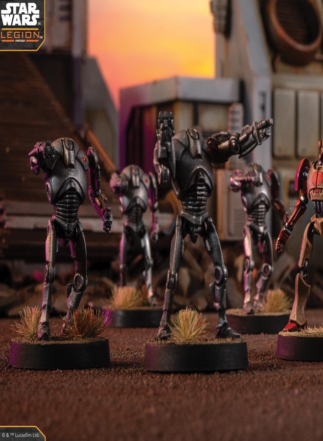 أسمودي لعبة Asmodee Star Wars: Legion، روبوت قيادة تكتيكي خارق قابل للتخصيص - لعبة مجسمات مصغرة، لعبة استراتيجية للأطفال والكبار، من عمر 14 عامًا فما فوق، لاعبان، مدة اللعب 90 دقيقة - Image 5
