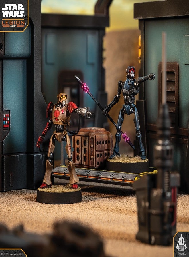 أسمودي لعبة Asmodee Star Wars: Legion، روبوت قيادة تكتيكي خارق قابل للتخصيص - لعبة مجسمات مصغرة، لعبة استراتيجية للأطفال والكبار، من عمر 14 عامًا فما فوق، لاعبان، مدة اللعب 90 دقيقة - Image 4
