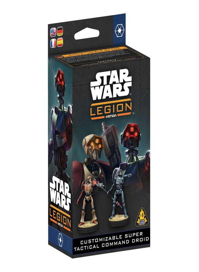 أسمودي لعبة Asmodee Star Wars: Legion، روبوت قيادة تكتيكي خارق قابل للتخصيص - لعبة مجسمات مصغرة، لعبة استراتيجية للأطفال والكبار، من عمر 14 عامًا فما فوق، لاعبان، مدة اللعب 90 دقيقة - Image 1