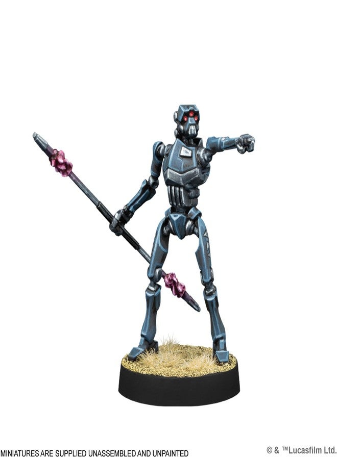 أسمودي لعبة Asmodee Star Wars: Legion، روبوت قيادة تكتيكي خارق قابل للتخصيص - لعبة مجسمات مصغرة، لعبة استراتيجية للأطفال والكبار، من عمر 14 عامًا فما فوق، لاعبان، مدة اللعب 90 دقيقة - Image 2