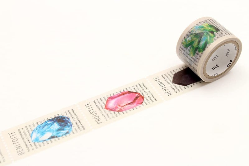 MT mt Washi Masking Tape Fab Series, Mineral ore, 25mm x 3 mtrs (Pack of 1)  - Image 1