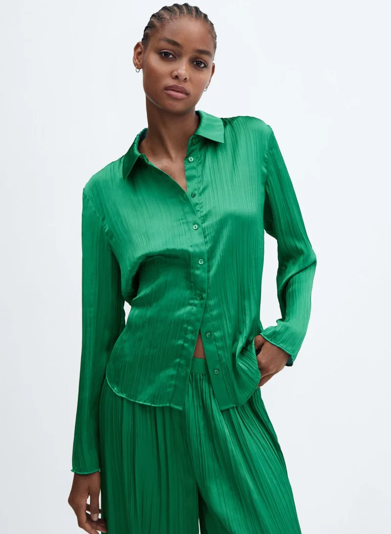 MANGO Button Down Shirt