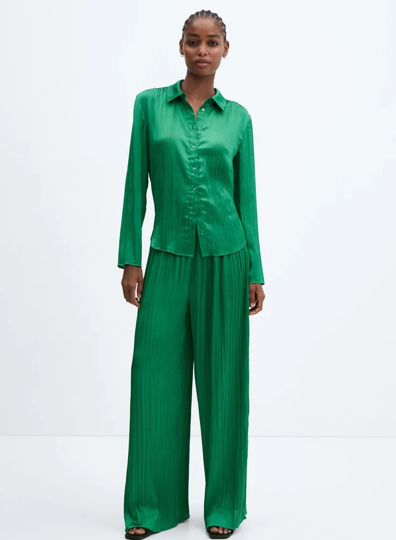 MANGO Button Down Shirt