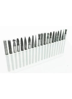 VTH WITH TAGLINE ABSOLUTE TOOLING SOLUTIONS 20Pcs Tungsten Carbide Rotary Burr Set 3mm Shank and 3 mm  - Image 2