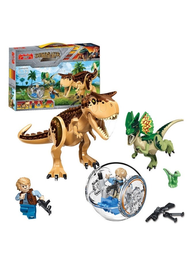 NIBEMINENT Jurassic Dinosaur T-Rex Building Block Set
