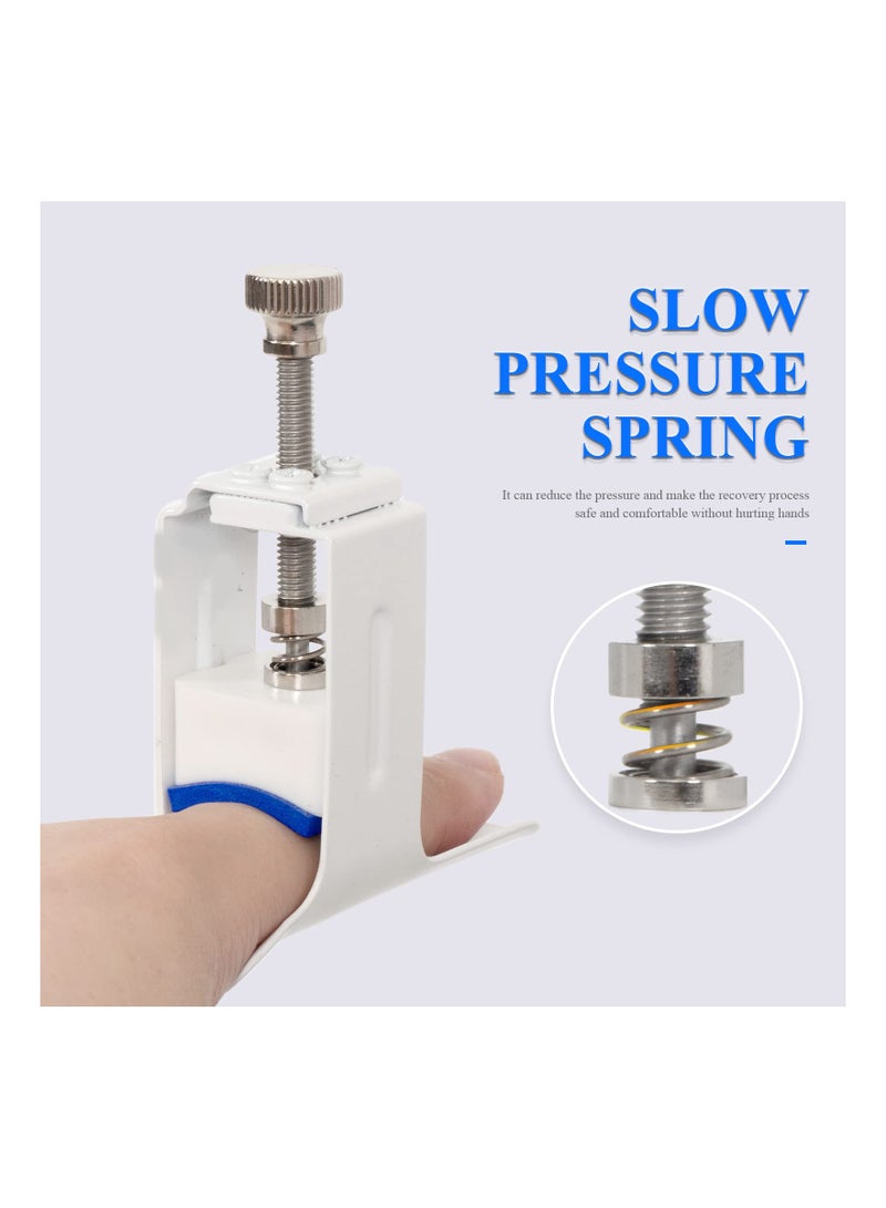 SOLARAE Finger Straightener Extension Splint Brace Corrector, Pressing Device for PIP Joint Tightness, Trigger Finger, Arthritis,Finger Flexion - Image 2