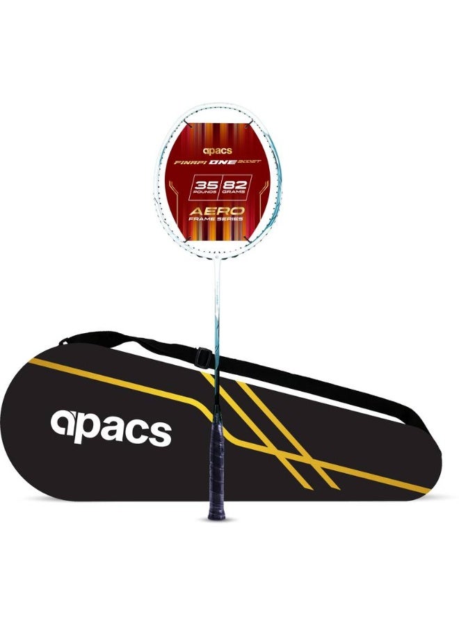 Apacs apacs Finapi one boost White Unstrung Badminton Racquet  (Pack of: 1, 82 g)  - Image 1