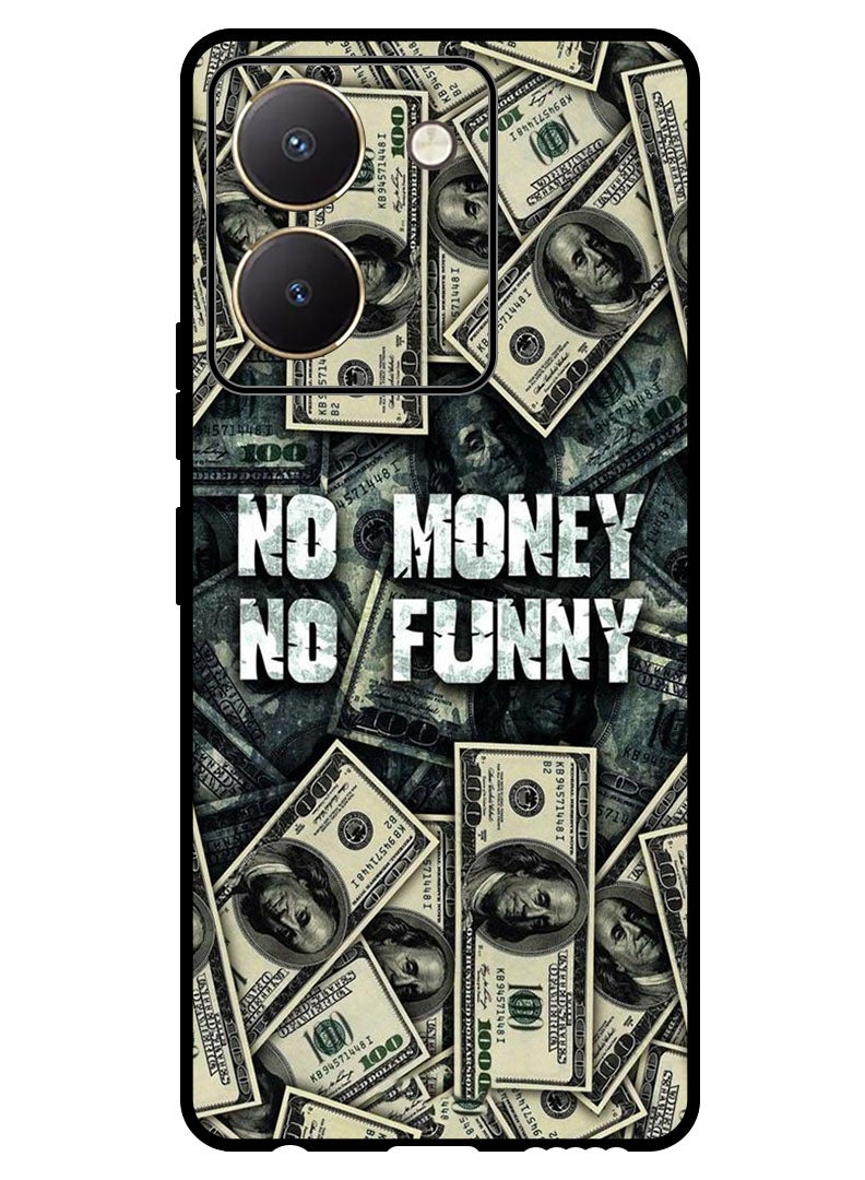 Theodor Protective Case Anti Scratch Shock Proof Bumper Cover For Vivo Y77t No Money No Funny - Image 1