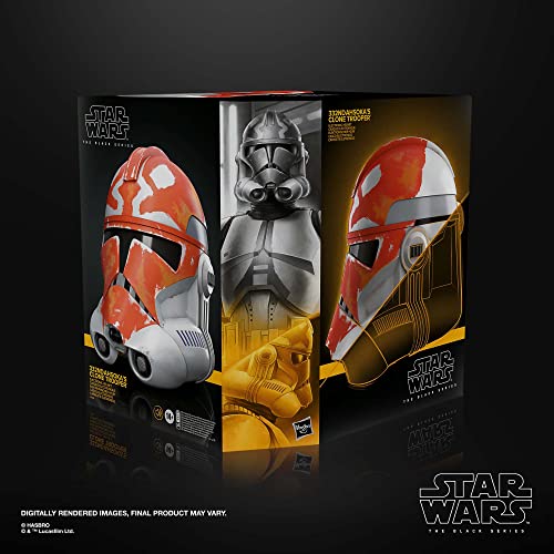 STAR WARS The Black Series 332nd Ahsokas Clone Trooper Premium Electronic Helmet The Clone Wars Adult Roleplay Item - Image 5