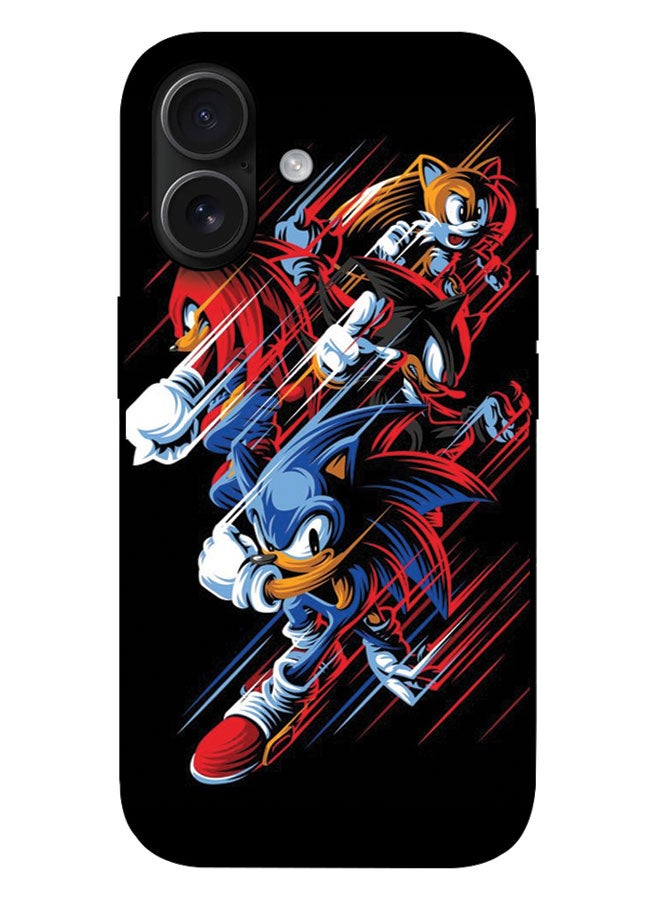 EYE CATCH Printed Protective Case Cover For Apple iPhone 17  -  Sonic In Action