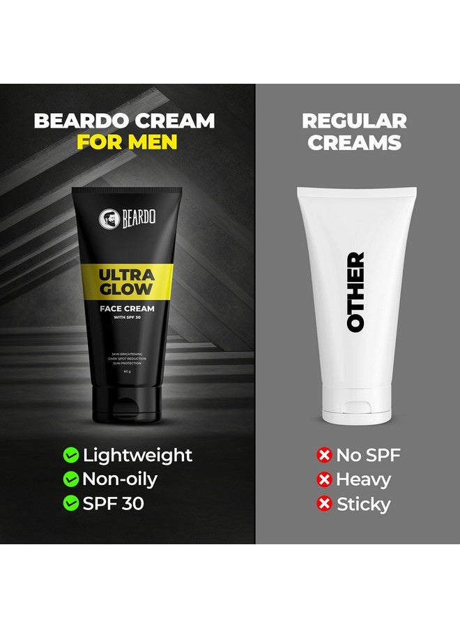 Beardo Ultraglow Facewash (50ml) & Face Cream (60gm) Facewash that Enhances & Balances Skin Tone Aloe Vera, Vitamin E | Ultraglow Facewash & Face Cream - Image 5