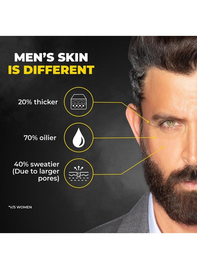 Beardo Ultraglow Facewash (50ml) & Face Cream (60gm) Facewash that Enhances & Balances Skin Tone Aloe Vera, Vitamin E | Ultraglow Facewash & Face Cream - Image 3