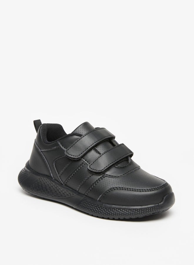 LBL by Shoexpress Boys Solid School Shoes With Hook And Loop Closure - Image 1