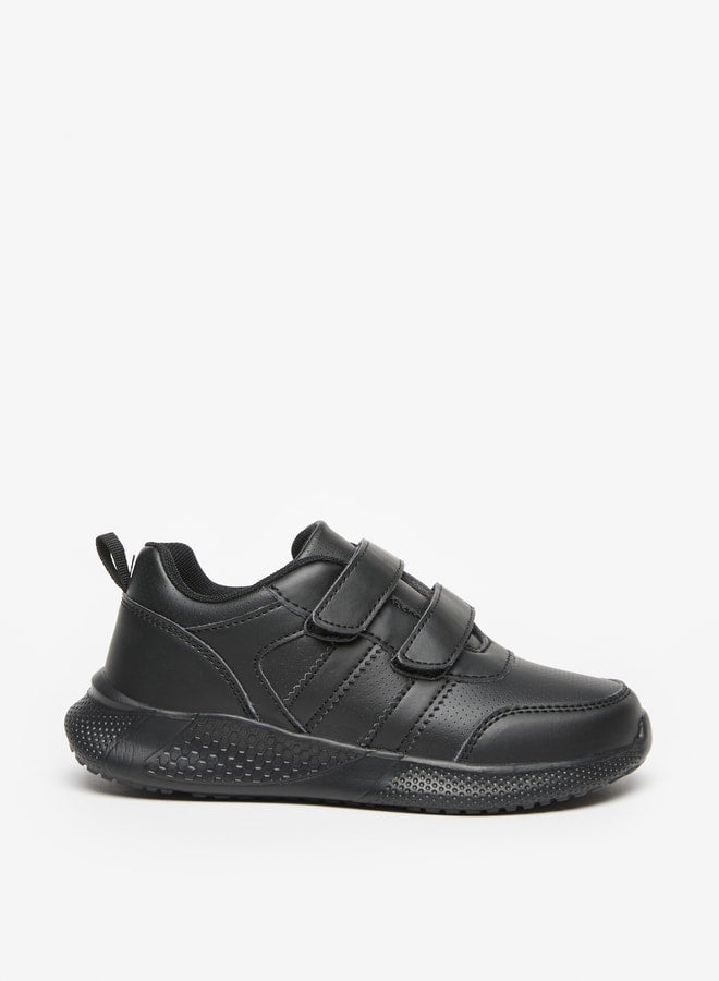 LBL by Shoexpress Boys Solid School Shoes With Hook And Loop Closure - Image 2