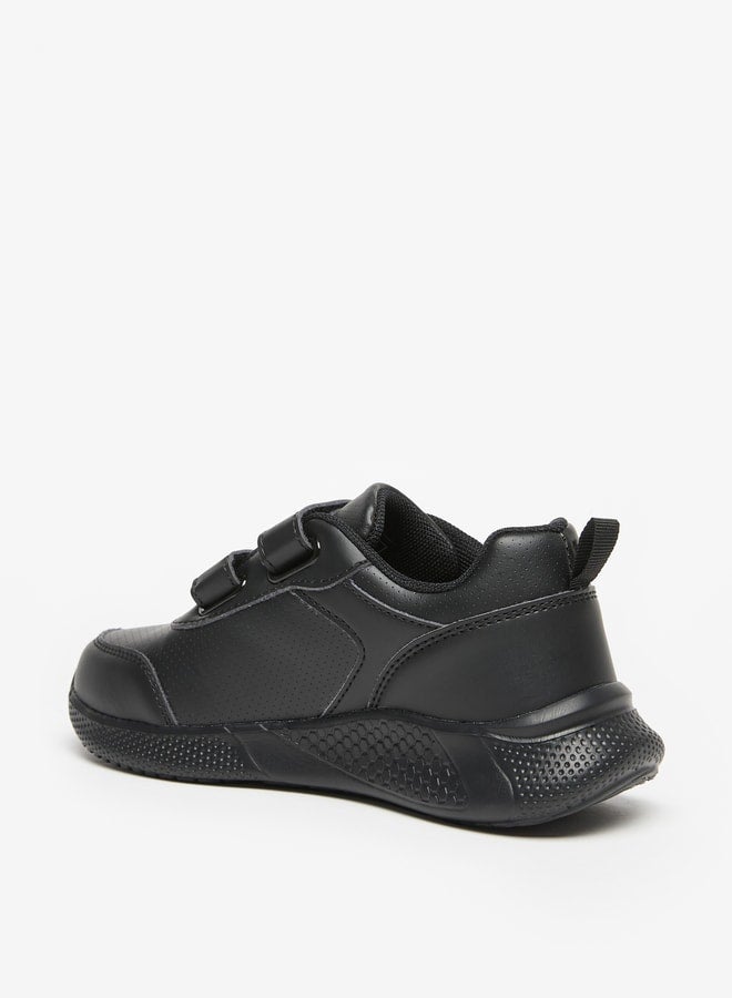 LBL by Shoexpress Boys Solid School Shoes With Hook And Loop Closure - Image 3