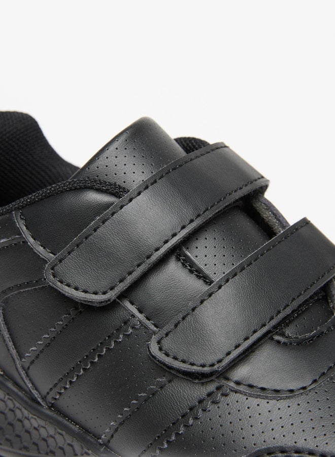 LBL by Shoexpress Boys Solid School Shoes With Hook And Loop Closure - Image 5