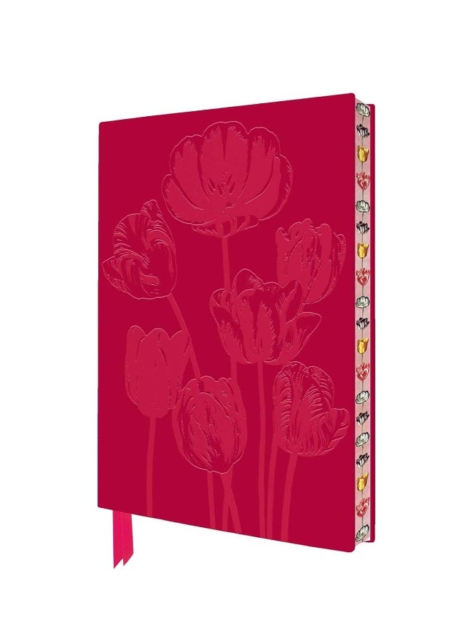 null - Temple of Flora: Tulips Artisan Art Notebook (Flam - Image 1