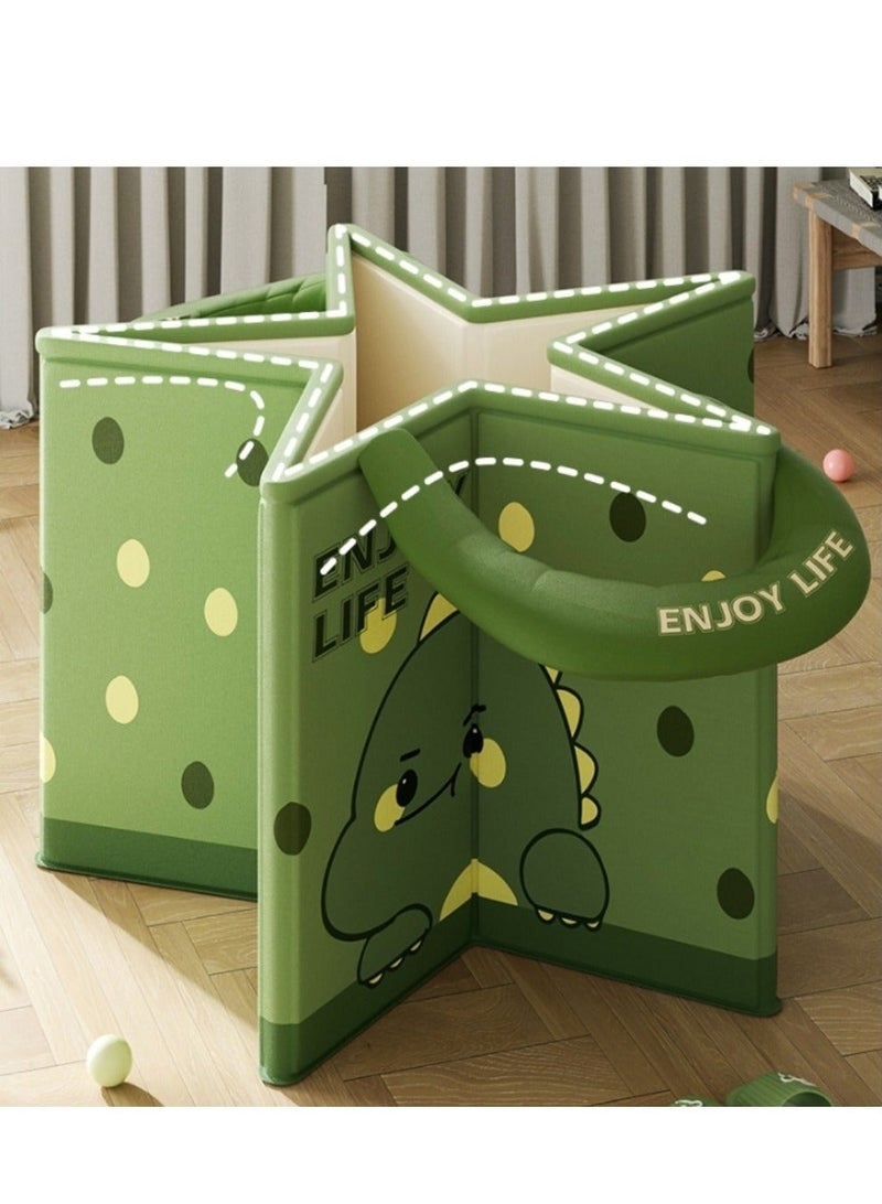 والالا حوض استحمام للأطفال متعدد الوظائف قابل للطي، حوض استحمام دائري للأطفال الصغار مع سدادة تصريف وحوض استحمام محمول للأطفال من عمر 0 ​​إلى 5 سنوات - Image 3