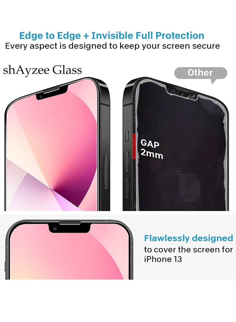 shAyzee Tempered Glass Screen Protector For iPhone 13 Pro Max 6.7 Inch - Image 3