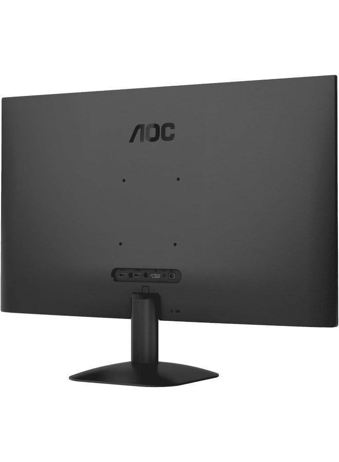 اي او سي شاشة 27 بوصة 4K UHD – 3840×2160 @ 60Hz، لوحة IPS، DisplayPort و HDMI، حافة رفيعة للغاية، خالية من الوميض، ضوء أزرق منخفض، قاعدة قابلة للتعديل U27B35-69 - Image 4