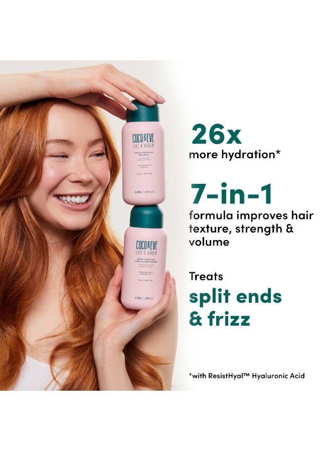 Coco & Eve Like a Virgin Deep Conditioning Hair Care Bundle – Hydrating Shampoo 280ml, Cream Conditioner 280ml & Nourishing Hair Masque 212ml - Image 5