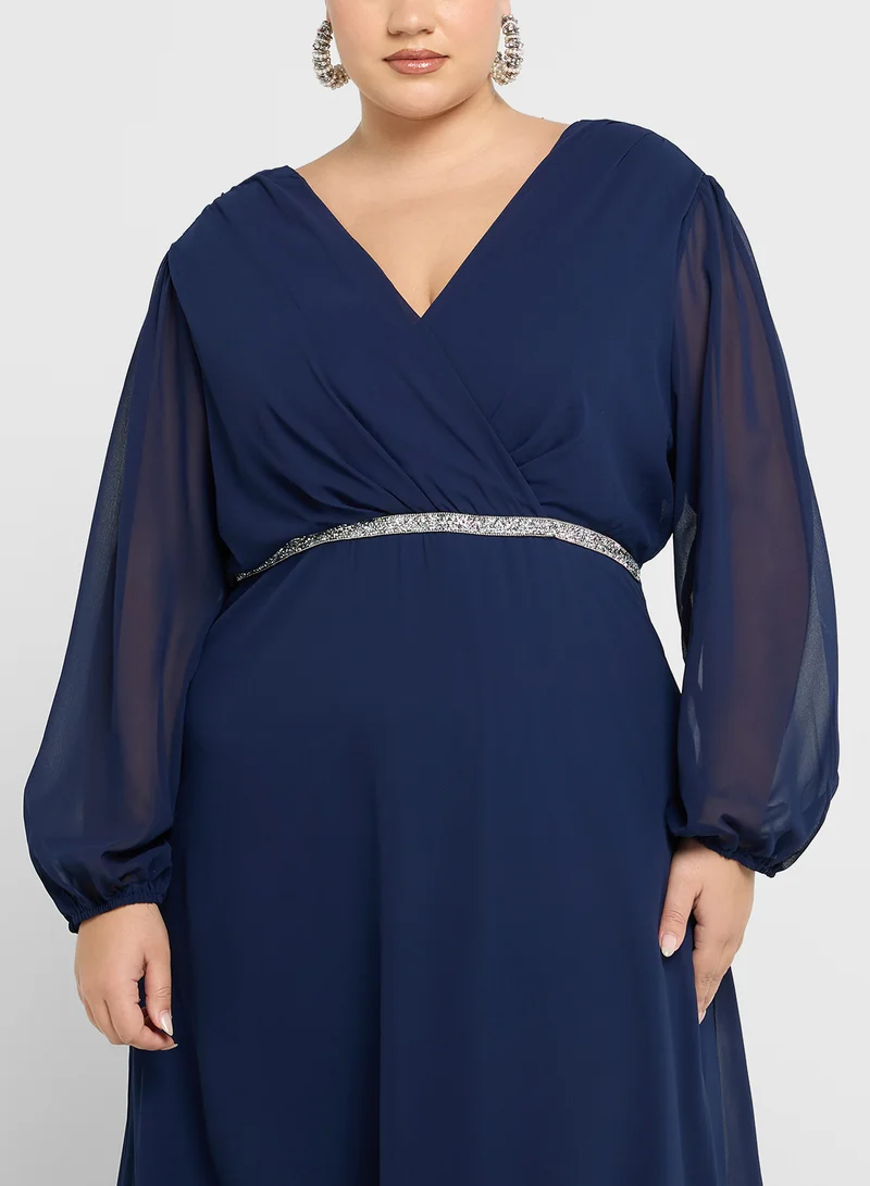 Khizana Chiffon Maxi Dress