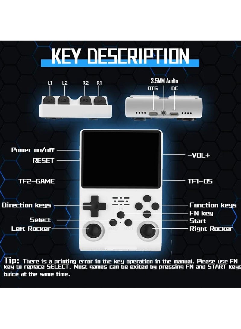 Retro Handheld Game Console – Portable Gaming System with HD Display, Built-in Games, Supports Multiple Emulators – Classic Arcade Console for Kids & Adults, Ideal Gift for Gamers - Image 5